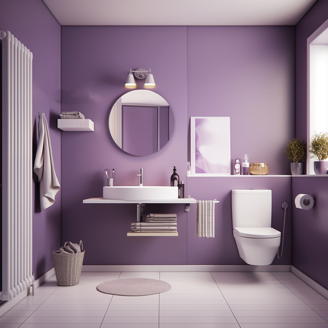 How to Create a Neutral Glam Basement Bathroom