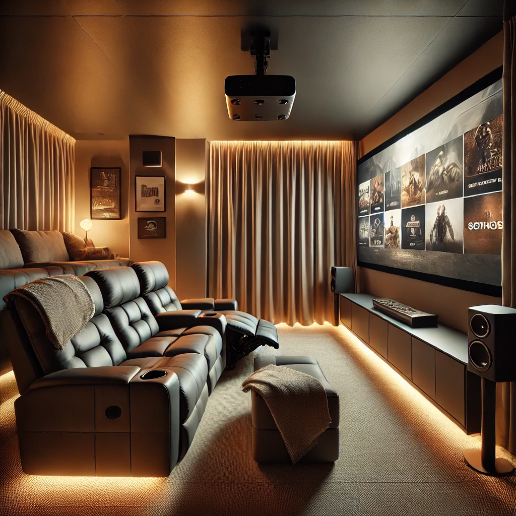 Basement Home theater