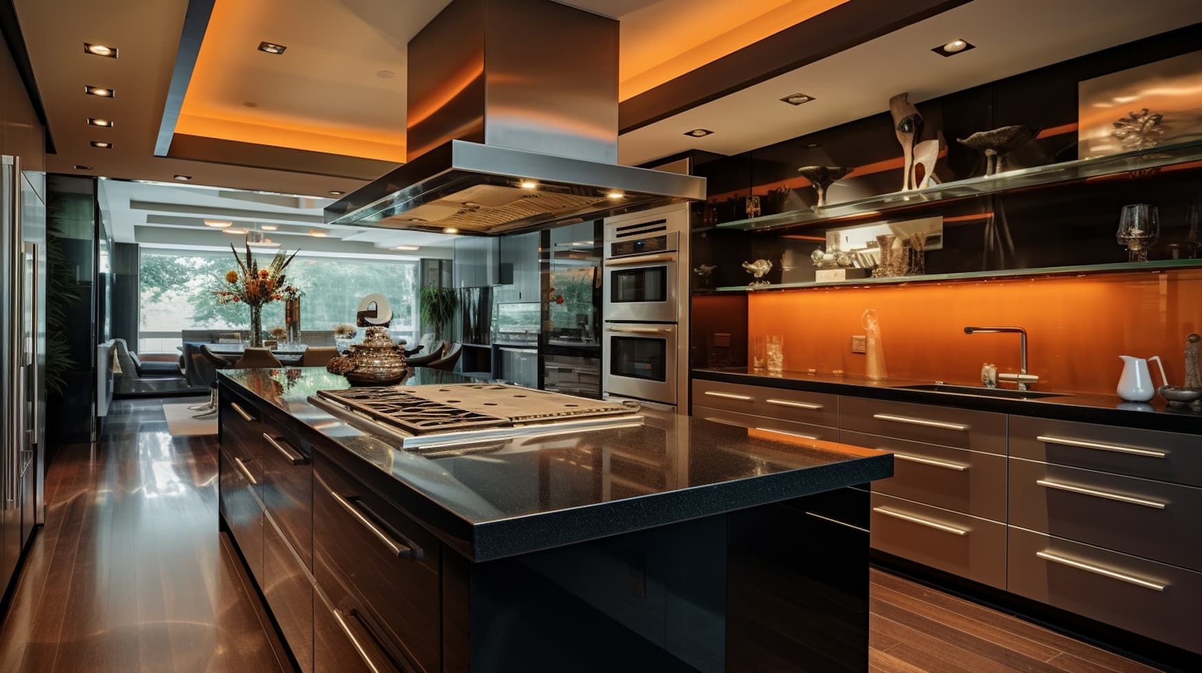 Modern Kitchen Island