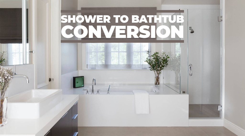 Shower to bathtub conversion